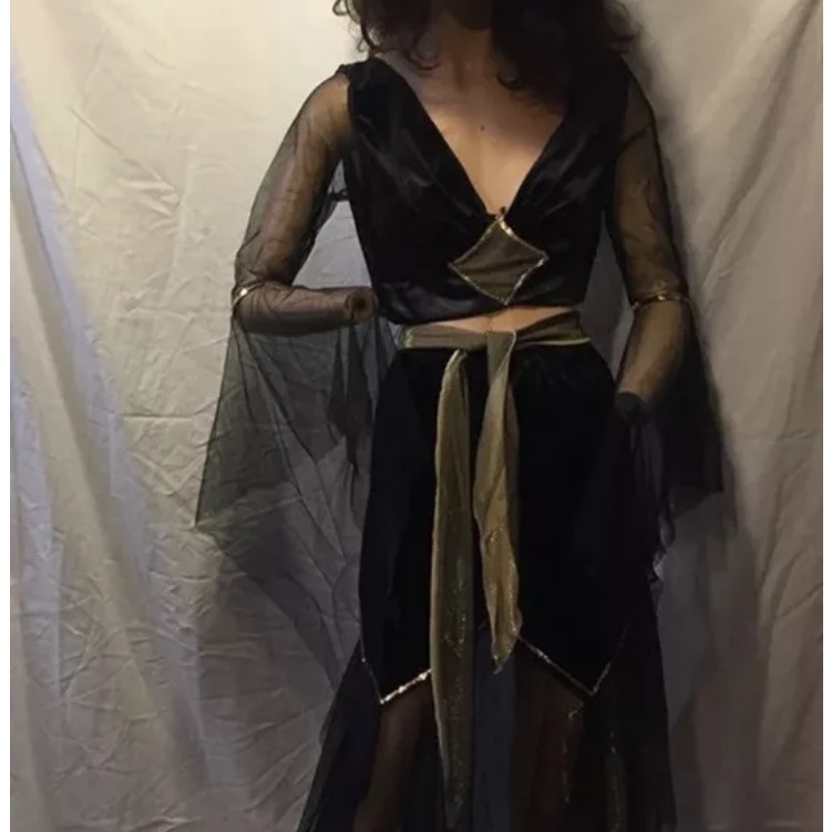 Boho Witch Rasta Imposta Halloween Costume Fits Sizes 6-12